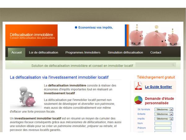 Defiscalisation immobiliere